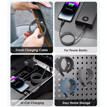 MagCable Magnetic Coil USB Charging Cable